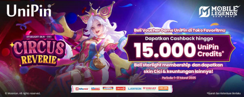 Beli Voucher Game UniPin dan Starlight Membership di Toko Favoritmu, Dapat Banyak Keuntungan!